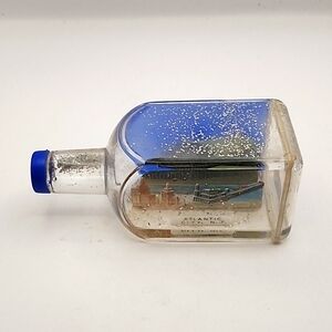 Vintage Atlantic City, N. J. Plastic Snow Globe